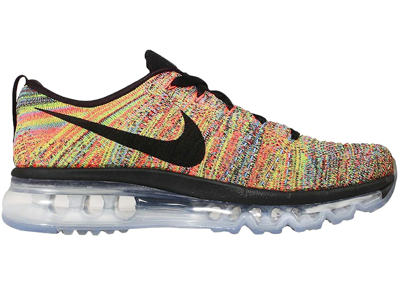 ナイキ フライニット マックス 青色 ブルー 橙 オレンジ 黒色 ブラック エアマックス WOMEN'S スニーカー レディース NIKE FLYKNIT AIR MAX MULTI-COLOR CHALK BLUE HYPER ORANGE (WOMEN'S) / BLACK BLACK CHALK BLUE HYPE
