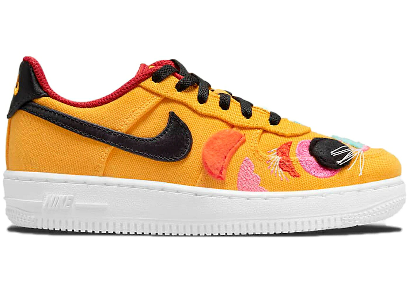 ナイキ ゴールド 白いこと 白いこと 赤 赤いこと 空軍 御坊っちゃん キッズ NIKE AIR FORCE 1 LOW 07 LV8 CHINESE NEW YEAR UNIVERSITY GOLD (なおなお書き) / UNIVERSITY GOLD WHITE GYM RED もの言う花 マタニティ スニーカー