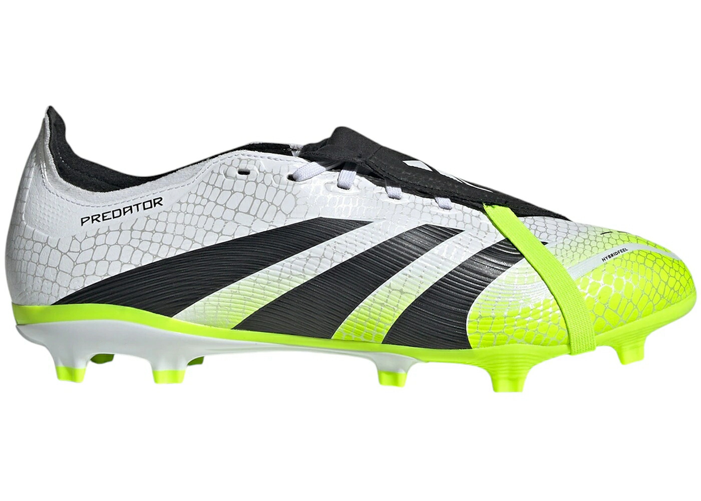アディダス プレデター 白いこと 白いこと 中核グループ 黒いこと 黒いこと スニーカー メンズ ADIDAS PREDATOR LEAGUE FOLD-OVER TONGUE FG/MG CLOUD WHITE CORE BLACK LUCID LEMON / CLOUD WHITE CORE BLACK LUCID