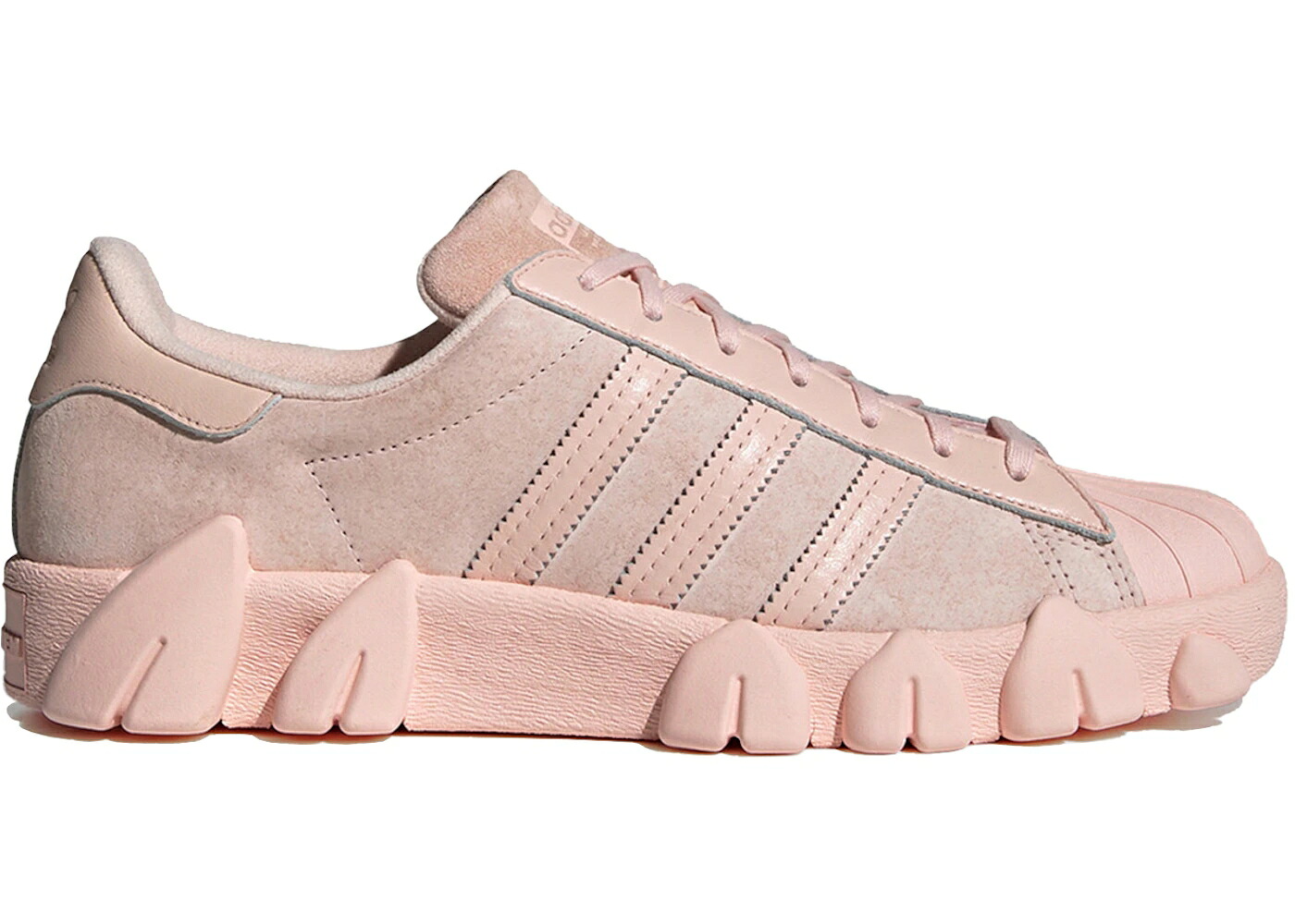 アディダス スーパースター ピンク 白色 ホワイト スニーカー メンズ ADIDAS SUPERSTAR 80S ANGEL CHEN ICEY PINK / ICEY PINK ICEY PINK CLOUD WHITE|スニケス