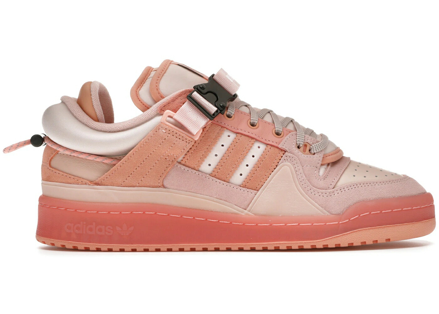 アディダス 討論会 サクラ色 スニーカー メンズ ADIDAS FORUM LOW BAD BUNNY PINK EASTER EGG / PINK DARK PINK