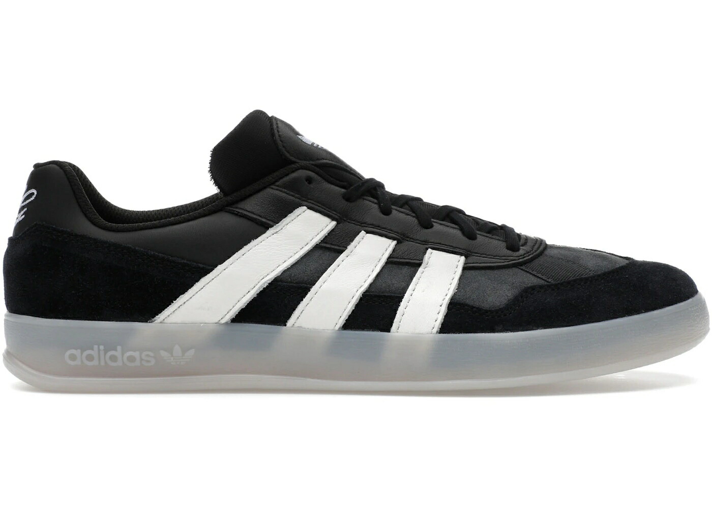 アディダス アロハ コア 黒色 ブラック 白色 ホワイト カーボン スニーカー メンズ ADIDAS ALOHA SUPER CORE BLACK CRYSTAL WHITE CARBON / CORE BLACK CRYSTAL WHITE CARBON