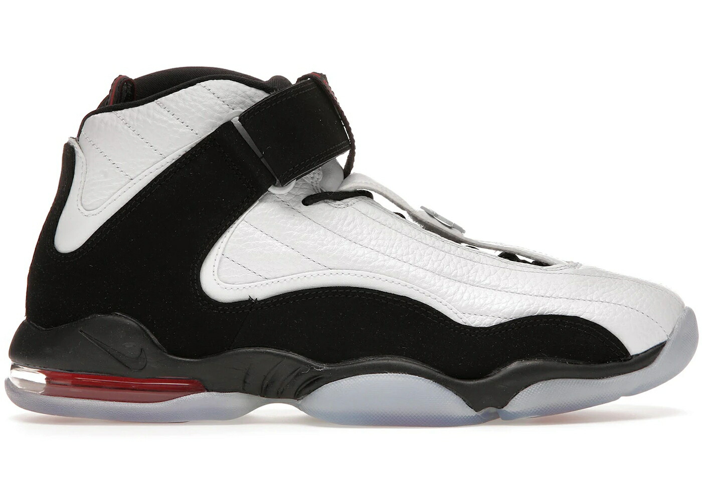 ナイキ ペニー シカゴ 白色 ホワイト 黒色 ブラック 赤 レッド エアペニー スニーカー メンズ NIKE AIR PENNY IV CHICAGO / WHITE BLACK TRUE RED