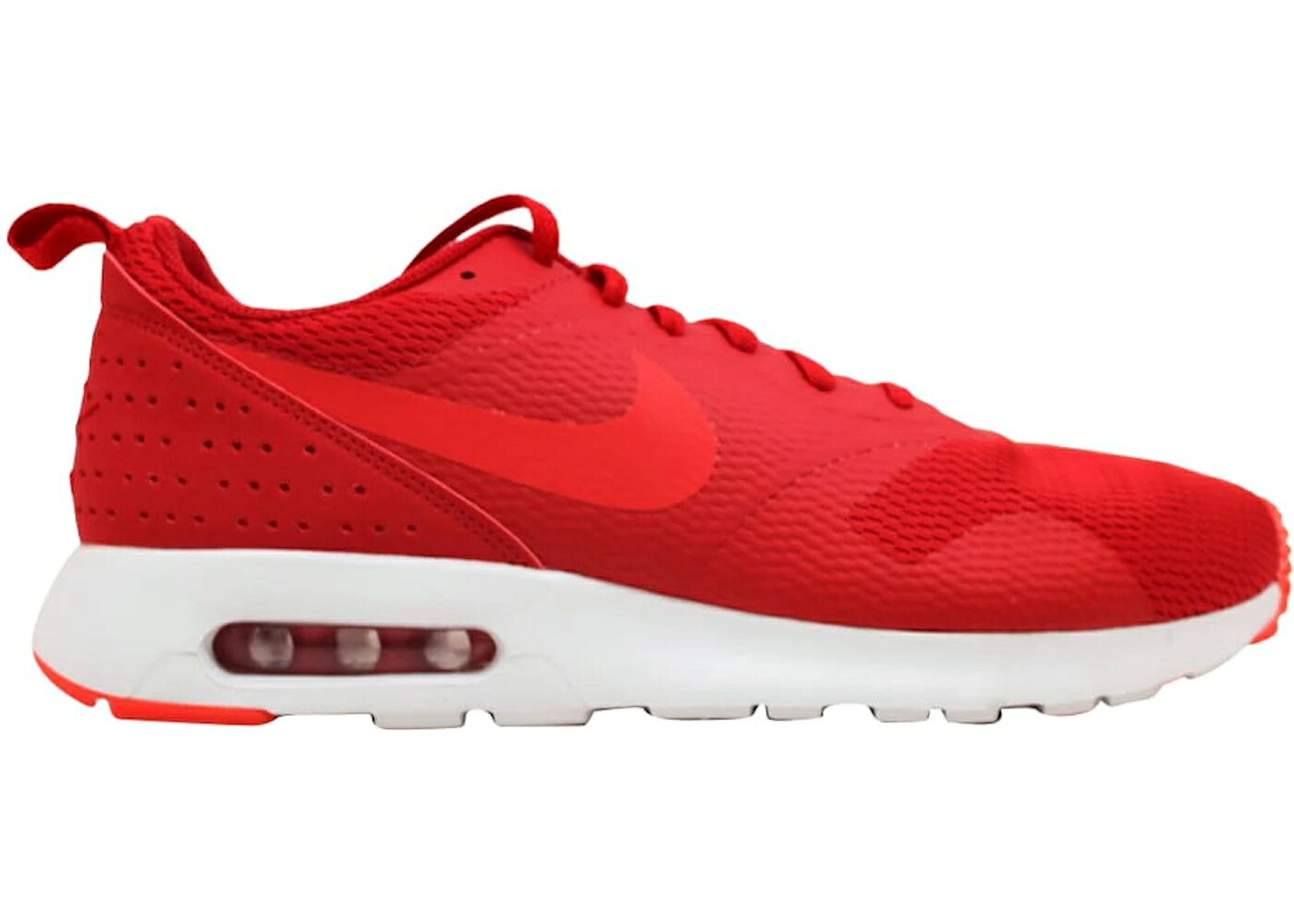ナイキ マックス クリムゾン 赤 赤いこと 大気圏マックス スニーカー メンズ NIKE AIR MAX TAVAS UNIVERSITY RED/ LT CRIMSON / UNIVERSITY RED LT CRIMSON