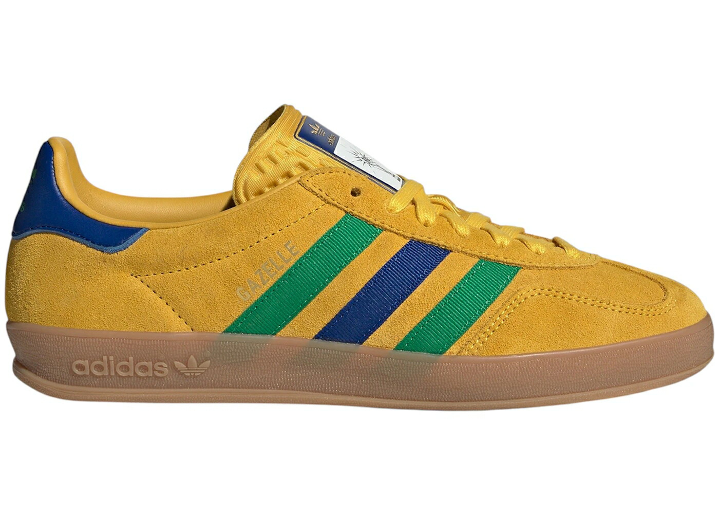 アディダス ガゼル 黄色 イエロー スニーカー メンズ ADIDAS GAZELLE INDOOR FIFA WORLD CUP 2026 BRAZIL / EQT YELLOW COLLEGIATE ROYAL