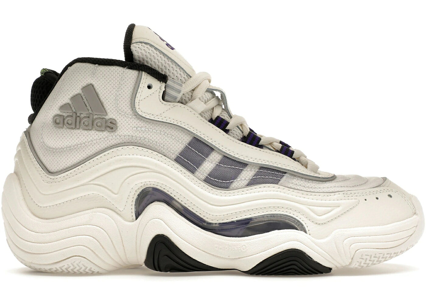 アディダス クレイジー コア 白色 ホワイト 紫 パープル スニーカー メンズ ADIDAS CRAZY 98 HOME (2024) / CORE WHITE COLLEGIATE PURPLE|スニケス
