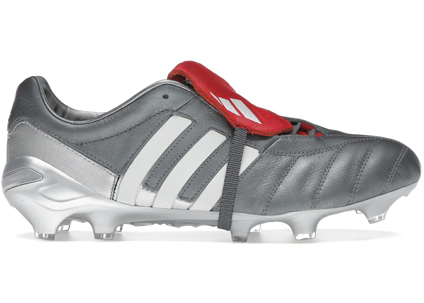 アディダス プレデター 金属元素 薄墨色 薄墨色 純然たる スニーカー メンズ ADIDAS PREDATOR MANIA FG LE GUNMETAL / IRON METAL GREY TWO PURE RUBY