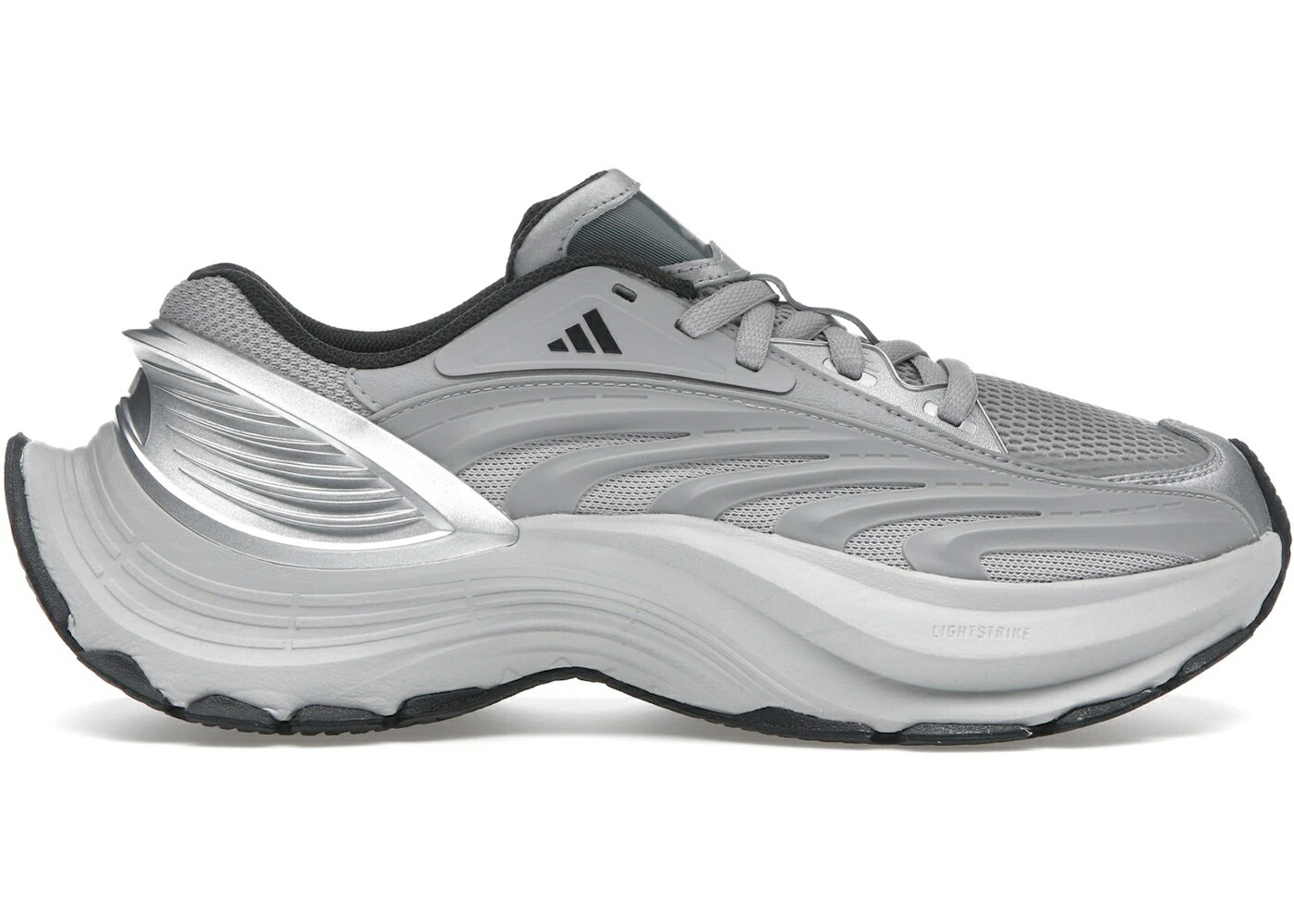 アディダス 薄墨色 薄墨色 しろがね色 しろがね色 スニーカー メンズ ADIDAS XLG METAWAVE GREY METALLIC SILVER / GREY METALLIC SILVER