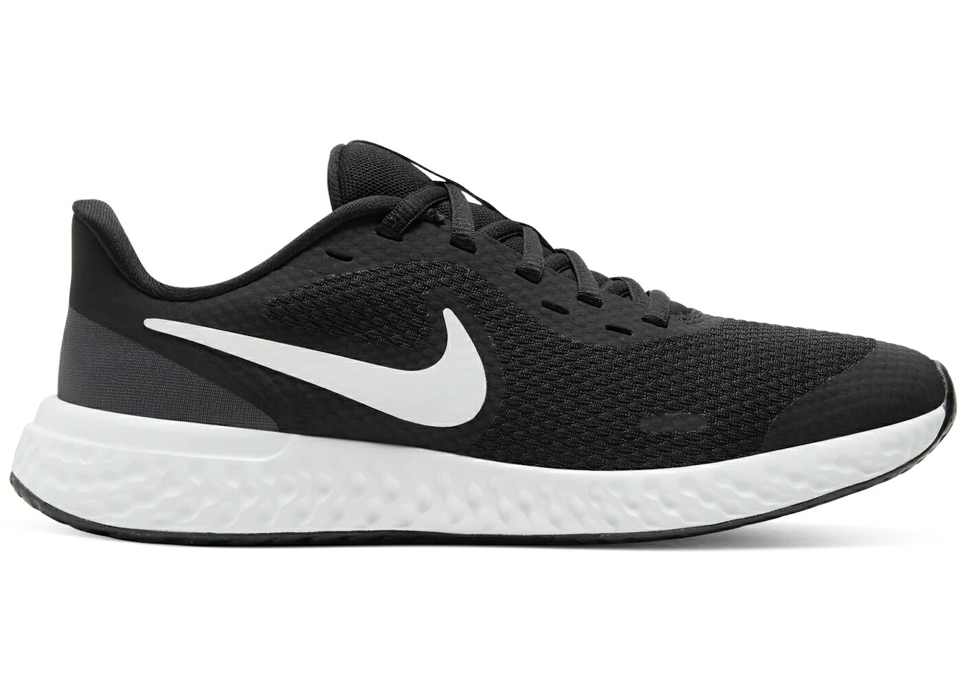 ナイキ 大変革 黒いこと 黒いこと 白いこと 白いこと 御坊っちゃん キッズ NIKE REVOLUTION 5 BLACK ANTHRACITE WHITE (GS) / BLACK ANTHRACITE WHITE もの言う花 マタニティ スニーカー