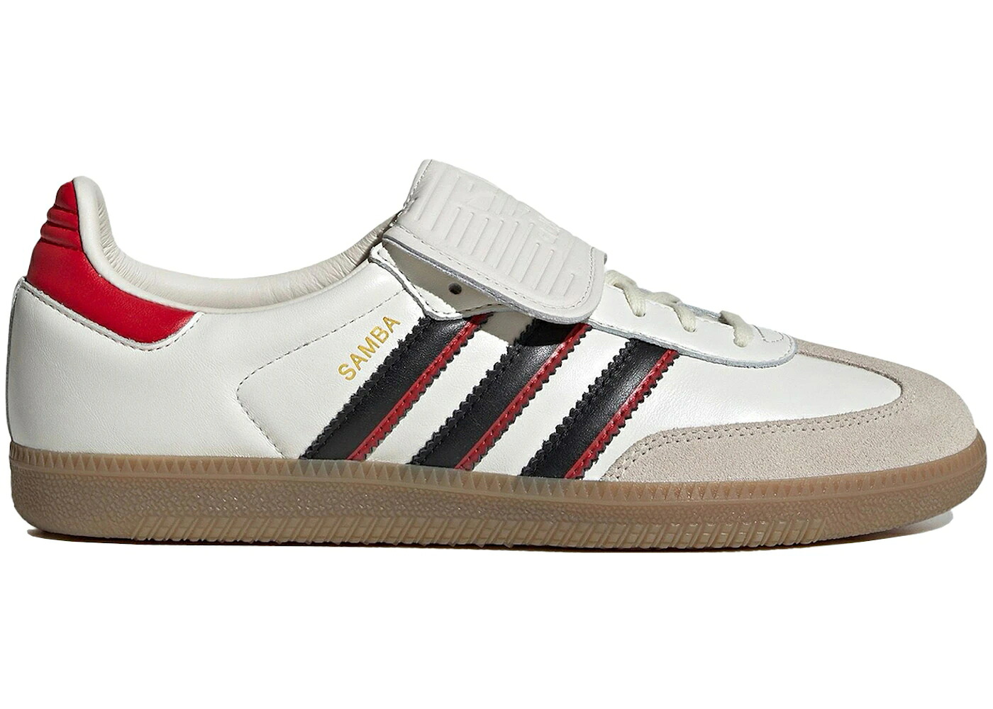 アディダス サンバ 白いこと 白いこと 黒いこと 黒いこと 中核グループ スニーカー メンズ ADIDAS SAMBA LT WHITE BLACK BETTER SCARLET / CLOUD WHITE CORE BLACK BETTER