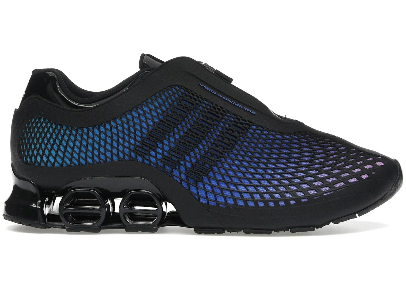 アディダス 黒いこと 黒いこと 青味 青み 中核グループ 紫 パープル スニーカー メンズ ADIDAS MEGARIDE S2 BLACK HI-RES BLUE / CORE BLACK HI RES BLUE PURPLE