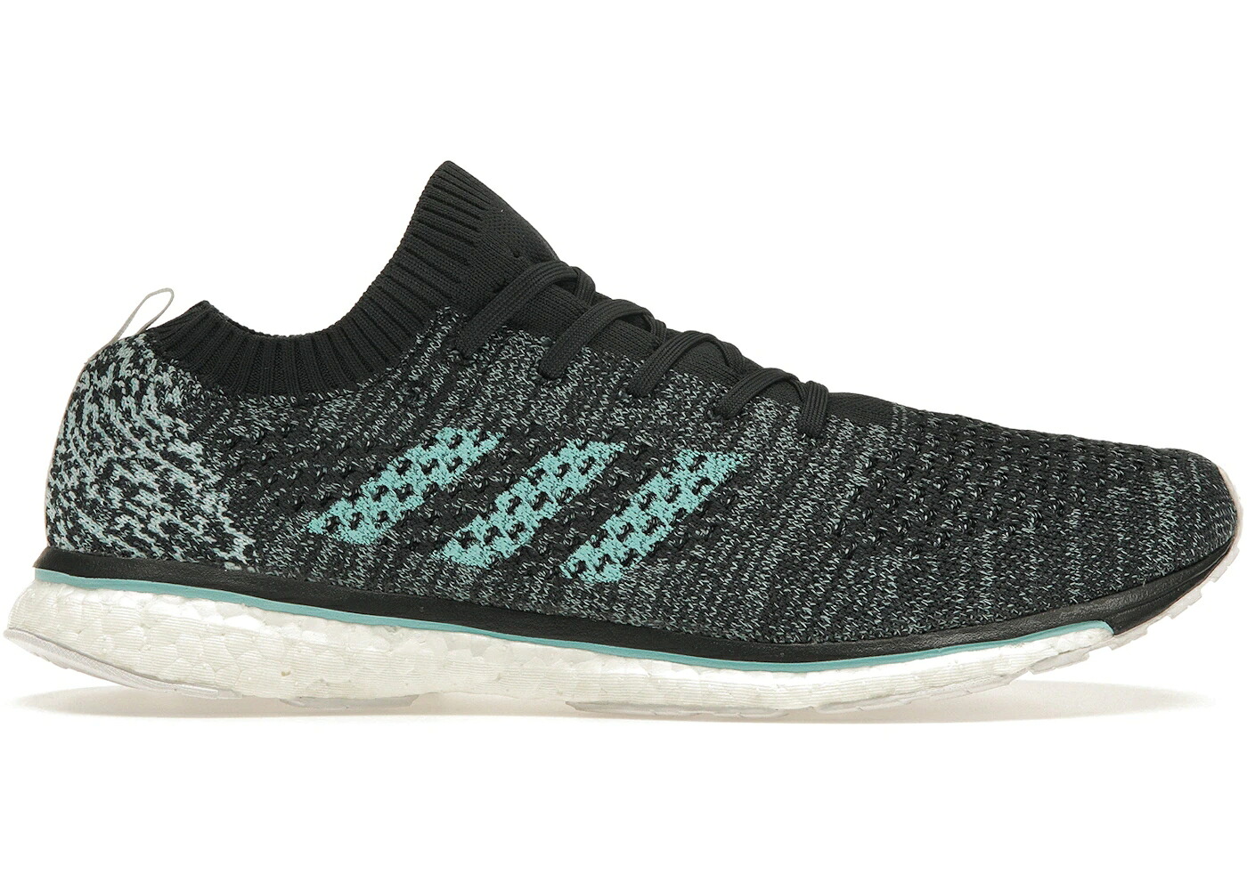 アディダス アディゼロ ブースト カーボン 青色 ブルー スニーカー メンズ ADIDAS ADIZERO PRIME BOOST PARLEY CARBON / CARBON CARBON VAPOUR BLUE|スニケス
