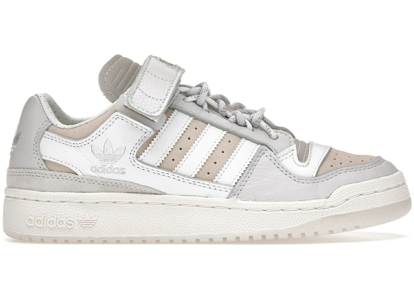 アディダス フォーラム パーク コア 白色 ホワイト 茶色 ブラウン スニーカー メンズ ADIDAS FORUM LO BEYONCE IVY PARK CORE WHITE / CORE WHITE CLEAR BROWN ECRU TINT