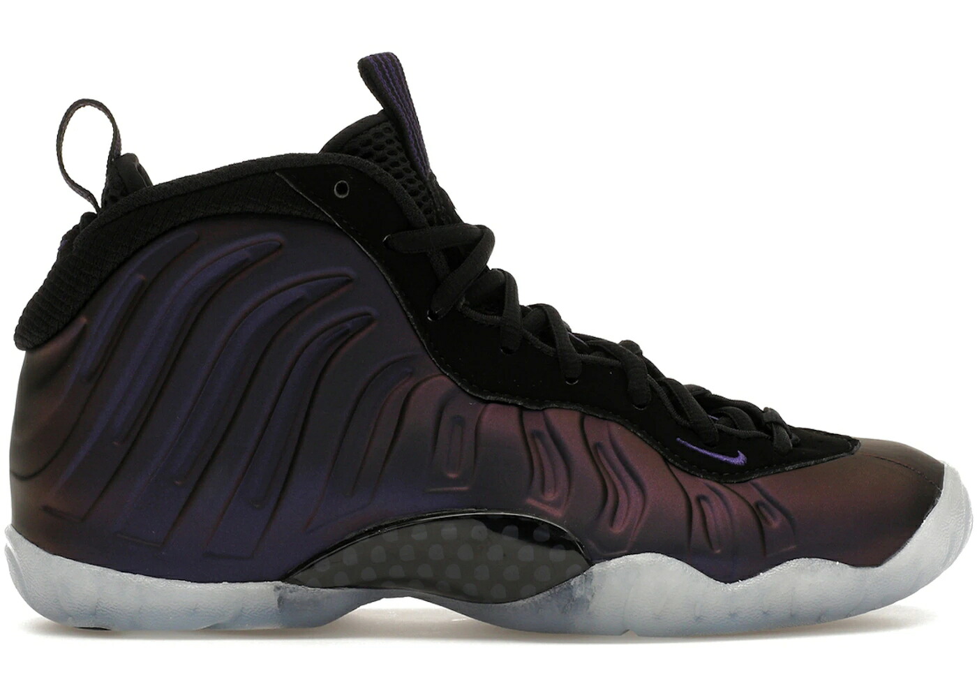 ナイキ 黒色 ブラック 紫 パープル ジュニア キッズ NIKE LITTLE POSITE ONE EGGPLANT (2024) (GS) / BLACK VARSITY PURPLE BLACK ベビー マタニティ スニーカー|スニケス
