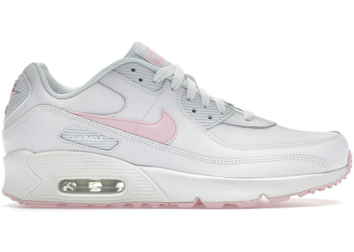 ナイキ マックス 白色 ホワイト ピンク エアマックス ジュニア キッズ NIKE AIR MAX 90 LTR WHITE PINK FOAM (GS) / WHITE PINK FOAM WHITE WHITE ベビー マタニティ スニーカー