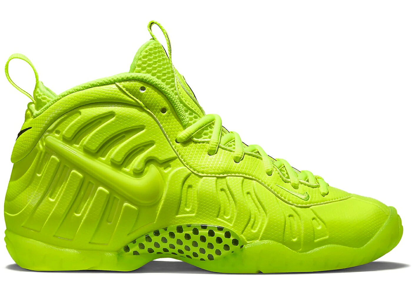 ナイキ フォームポジット プロ 黒色 ブラック エアフォームポジットプロ ジュニア キッズ NIKE AIR FOAMPOSITE PRO VOLT (GS) / VOLT VOLT BLACK ベビー マタニティ スニーカー|スニケス