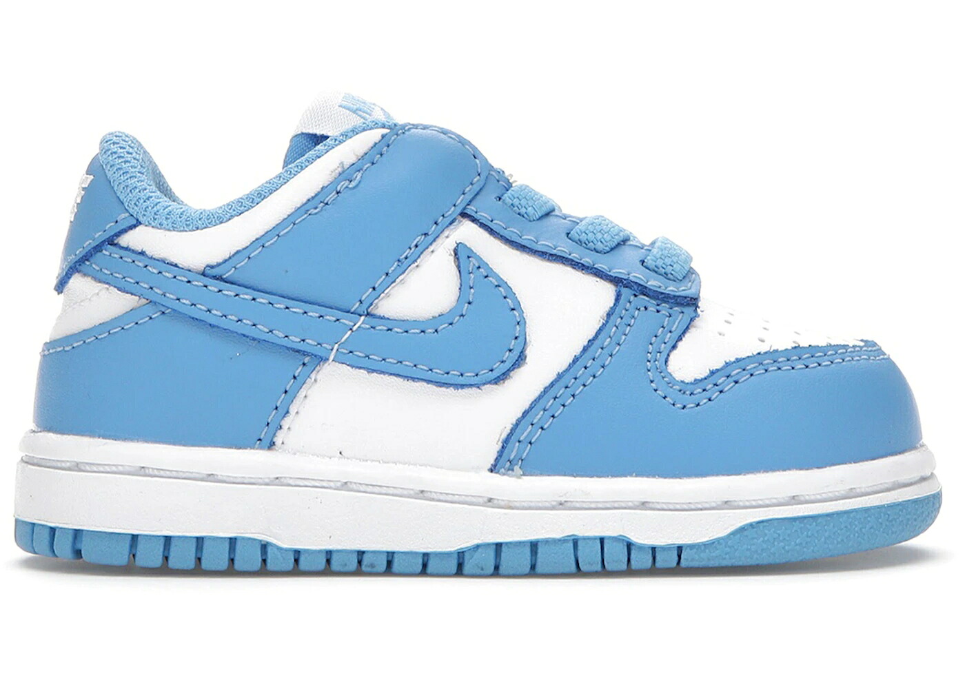 ナイキ ダンク 白いこと 白いこと 青味 青味 ダンクロー 御坊っちゃん キッズ NIKE DUNK LOW UNC (2021) (TD) / WHITE UNIVERSITY BLUE WHITE