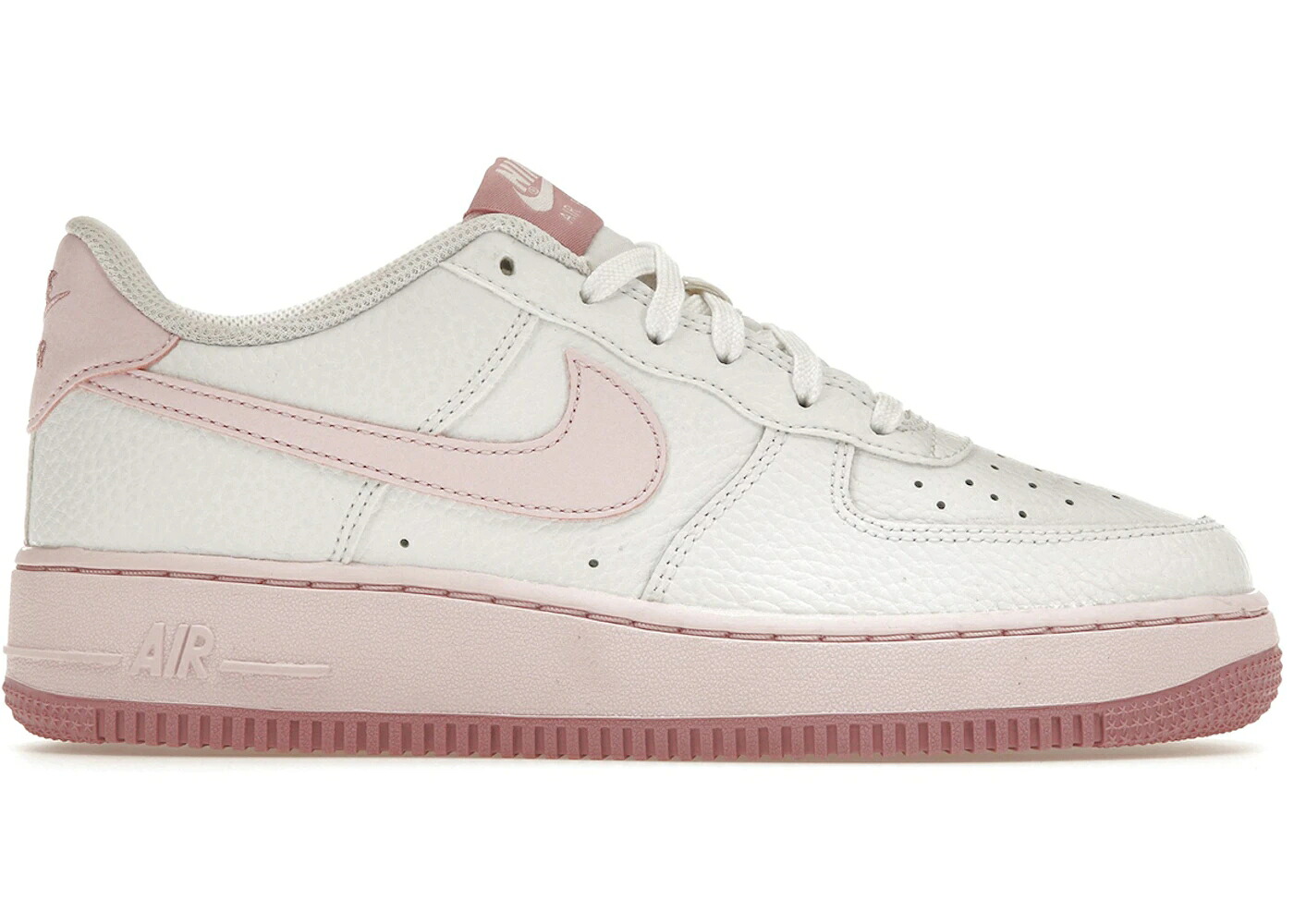ナイキ 白いこと 白いこと サクラ色 空軍 御坊っちゃん キッズ NIKE AIR FORCE 1 LOW WHITE PINK (GS) / WHITE PINK FOAM もの言う花 マタニティ スニーカー