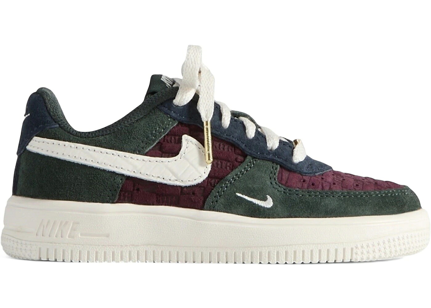 ナイキ ナイト爵 マルーン 黒いこと 黒いこと お坊っちゃん キッズ NIKE FORCE 1 LOW KITH NIGHT MAROON (なおなお書き) / NIGHT MAROON PHANTOM BLACK もの言う花 マタニティ スニーカー