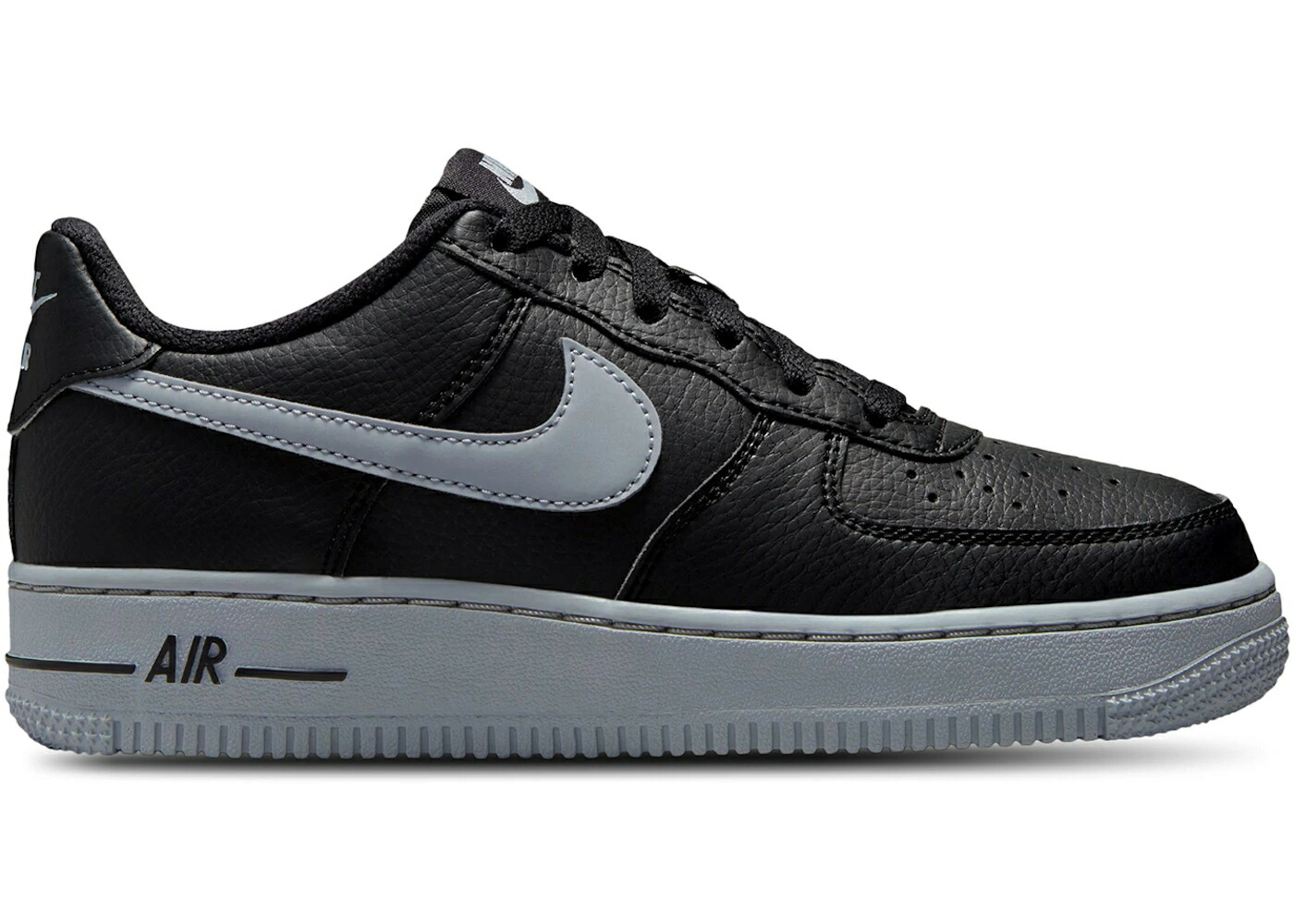 ナイキ 黒いこと 黒いこと 薄墨色 薄墨色 空軍 御坊っちゃん キッズ NIKE AIR FORCE 1 LOW BLACK WOLF GREY (GS) / BLACK WOLF GREY もの言う花 マタニティ スニーカー