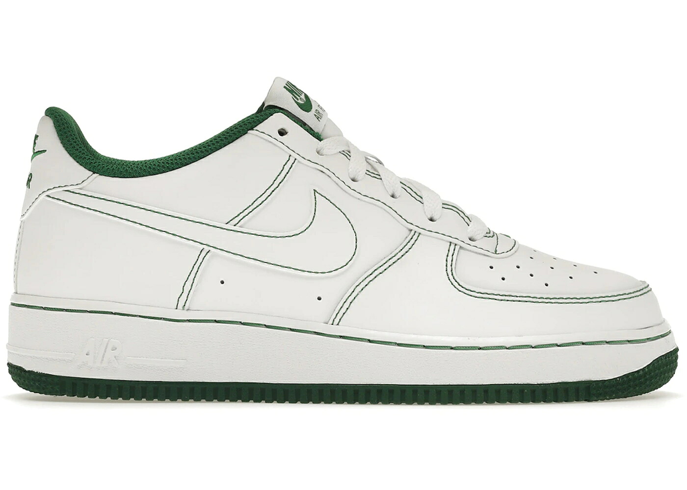 ナイキ 白いこと 白いこと 緑 緑であること 空軍 お坊っちゃん キッズ NIKE AIR FORCE 1 LOW WHITE PINE GREEN (GS) / WHITE WHITE PINE GREEN もの言う花 マタニティ スニーカー