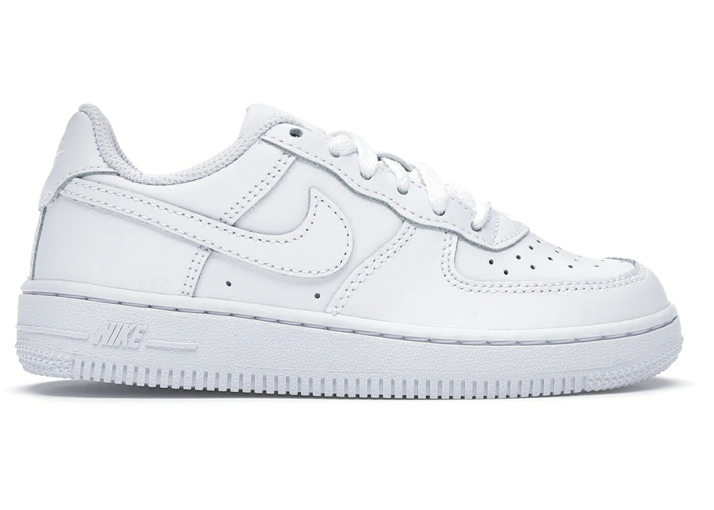 ナイキ 白色 ホワイト エアフォース ジュニア キッズ NIKE AIR FORCE 1 LOW TRIPLE WHITE (2017) (PS) / WHITE WHITE WHITE ベビー マタニティ スニーカー