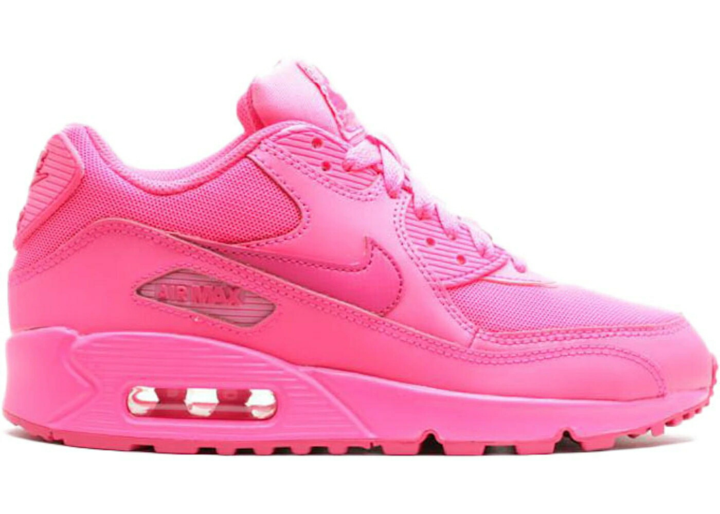 ナイキ マックス サクラ色 エア湖マックス 御坊っちゃん キッズ NIKE AIR MAX 90 HYPER PINK (GS) / HYPER PINK VIVID PINK もの言う花 マタニティ スニーカー キッズファッション-スニーカー