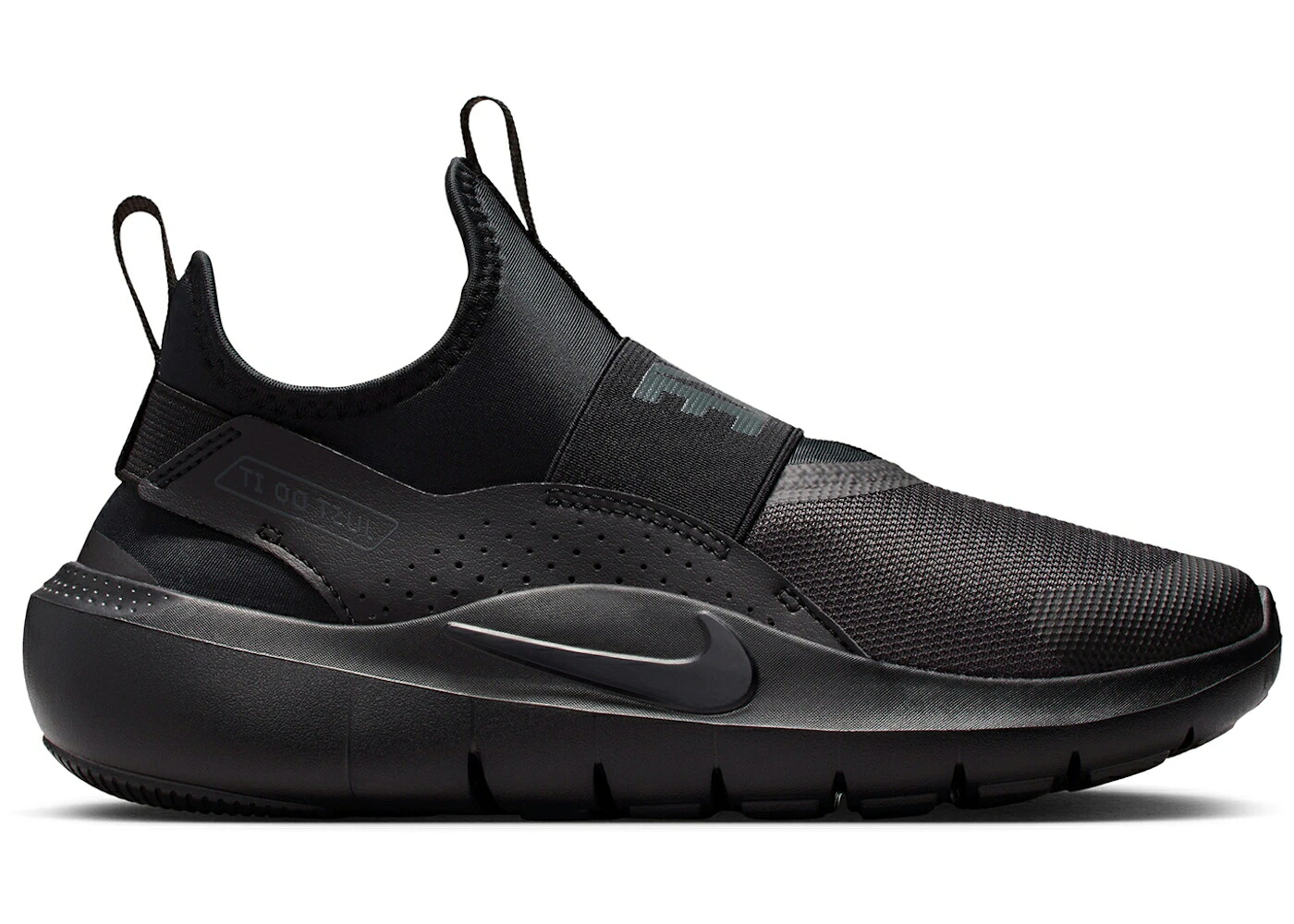ナイキ 黒いこと 黒いこと 御坊っちゃん キッズ NIKE FLEX RUNNER 4 BLACK ANTHRACITE (GS) / BLACK ANTHRACITE BLACK もの言う花 マタニティ スニーカー