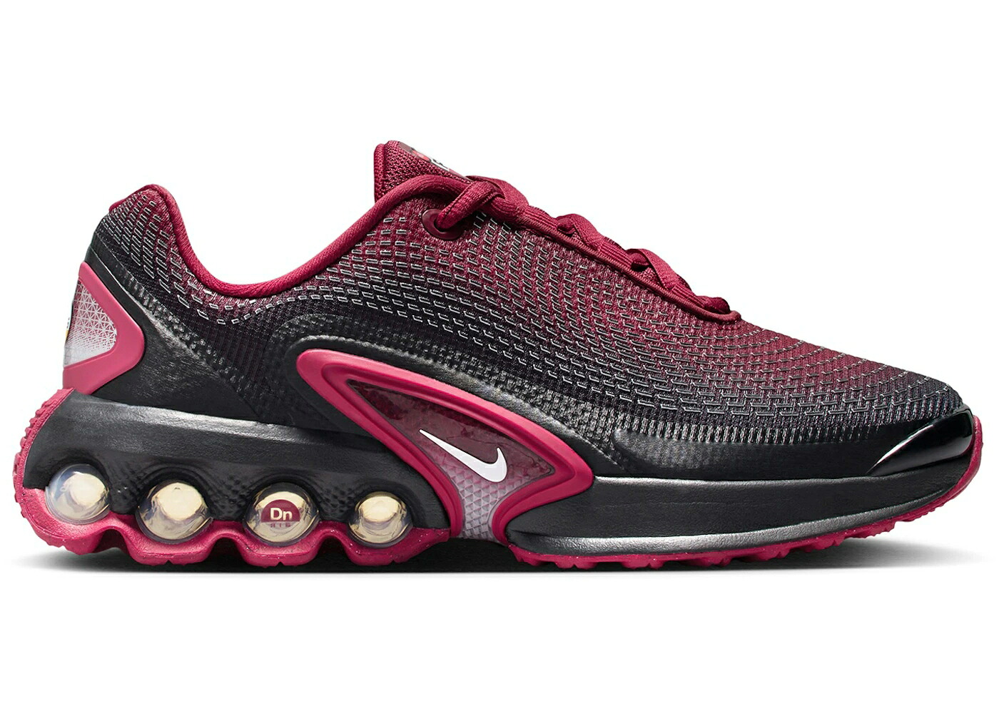 ナイキ マックス チーム 赤 レッド 黒色 ブラック 白色 ホワイト エアマックス ジュニア キッズ NIKE AIR MAX DN TEAM RED BLACK NOBLE WHITE (GS) / TEAM RED BLACK NOBLE RED WHITE ベビー マタニティ スニー|スニケス