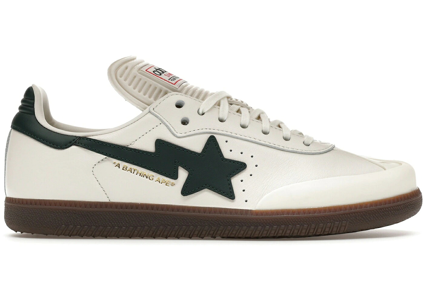 アディダス サンバ 白いこと 白いこと フォレスト 皮膚軟化剤 ナイト爵 スニーカー メンズ ADIDAS SAMBA BAPE WORLD CUP PACK WHITE FOREST / CREAM WHITE FOREST NIGHT GUM