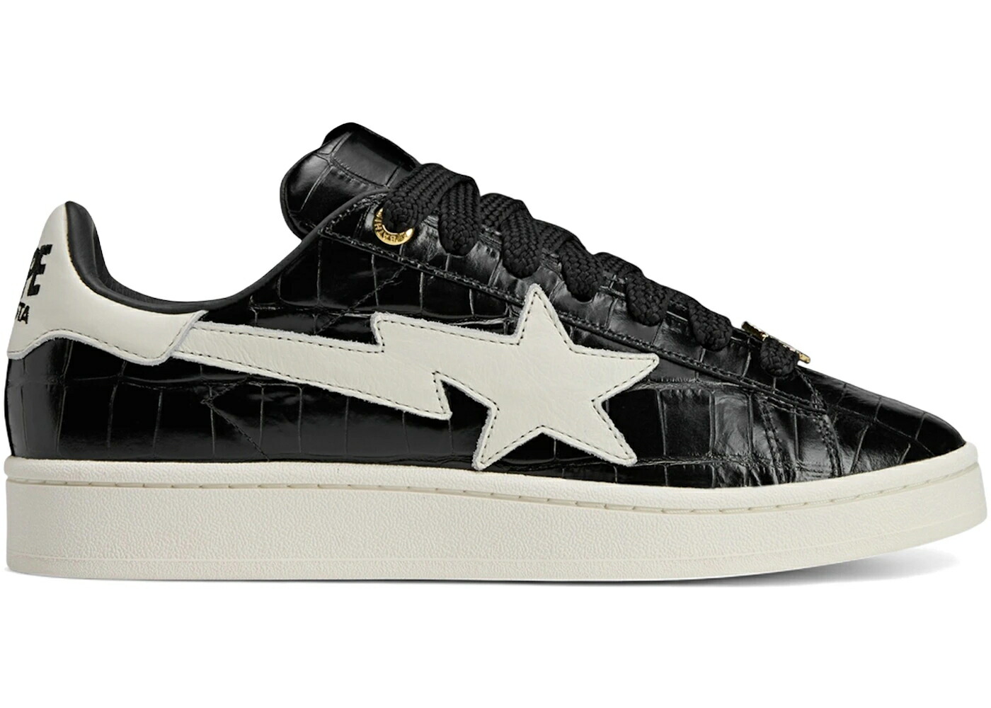 アディダス キャンパス 黒色 ブラック 白色 ホワイト コア スニーカー メンズ ADIDAS CAMPUS 00S BAPE WORLD CUP PACK BLACK WHITE / CORE BLACK FOOTWEAR WHITE CORE