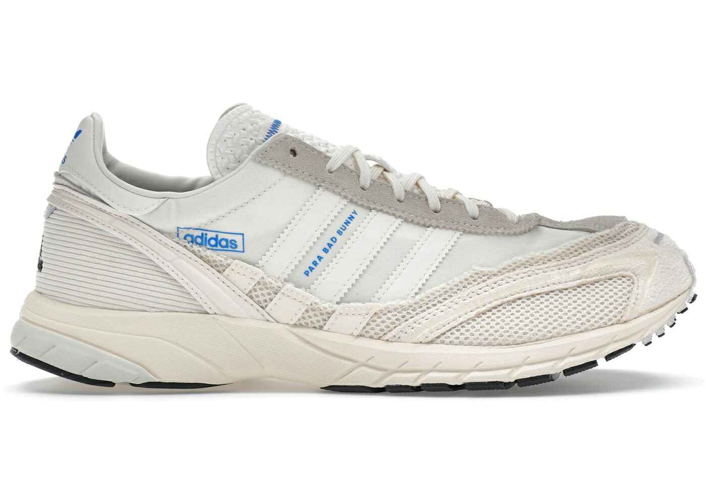 アディダス アディゼロ 白いこと 白いこと スニーカー メンズ ADIDAS ADIZERO SL 72 BAD BUNNY OFF WHITE / OFF WHITE CHALK WHITE WONDER