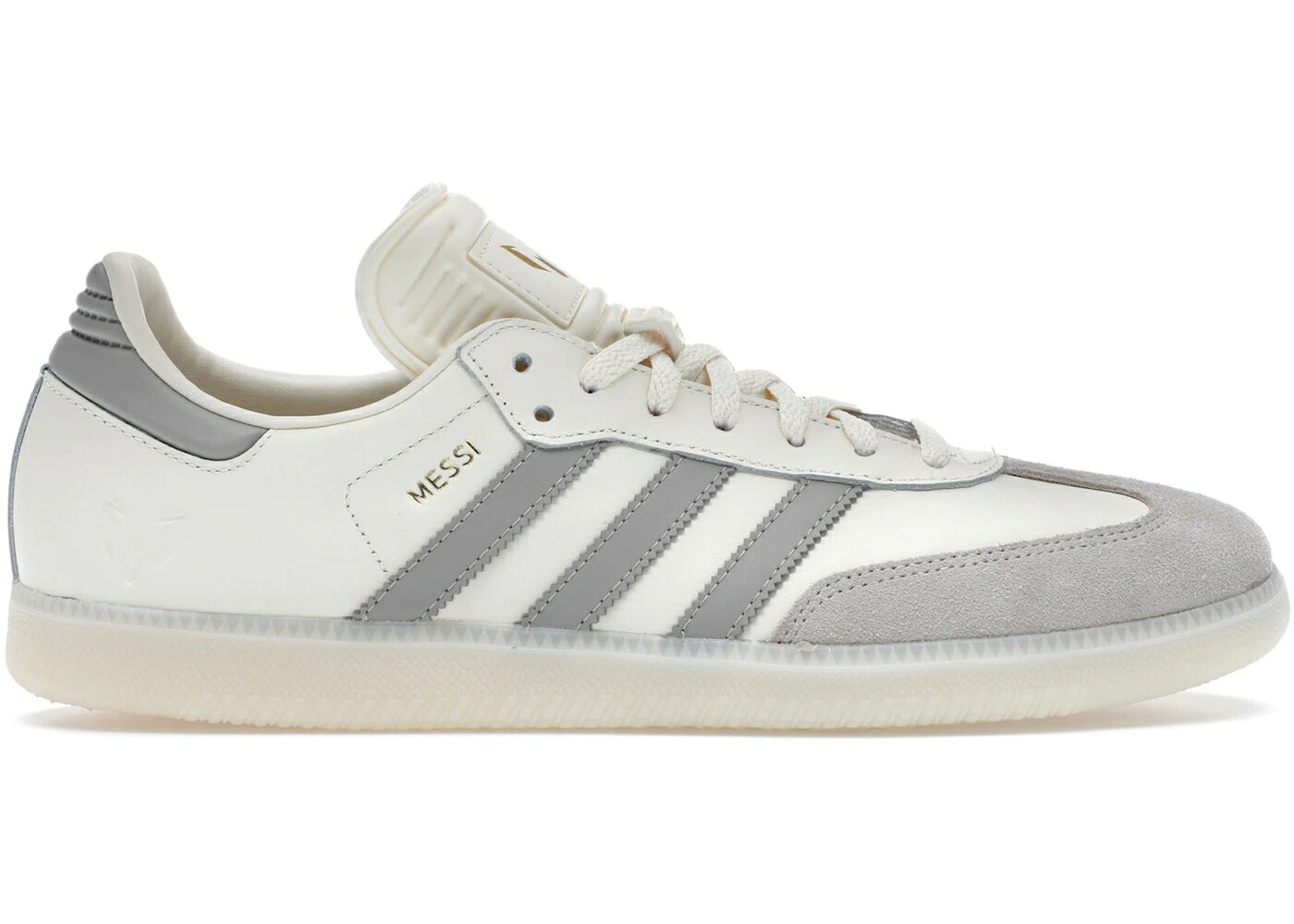 アディダス サンバ 皮膚軟化剤 白いこと 白いこと 赤銅色 赤銅色 スニーカー メンズ ADIDAS SAMBA LIONEL MESSI CREAM WHITE / CREAM WHITE LIGHT BROWN METALLIC