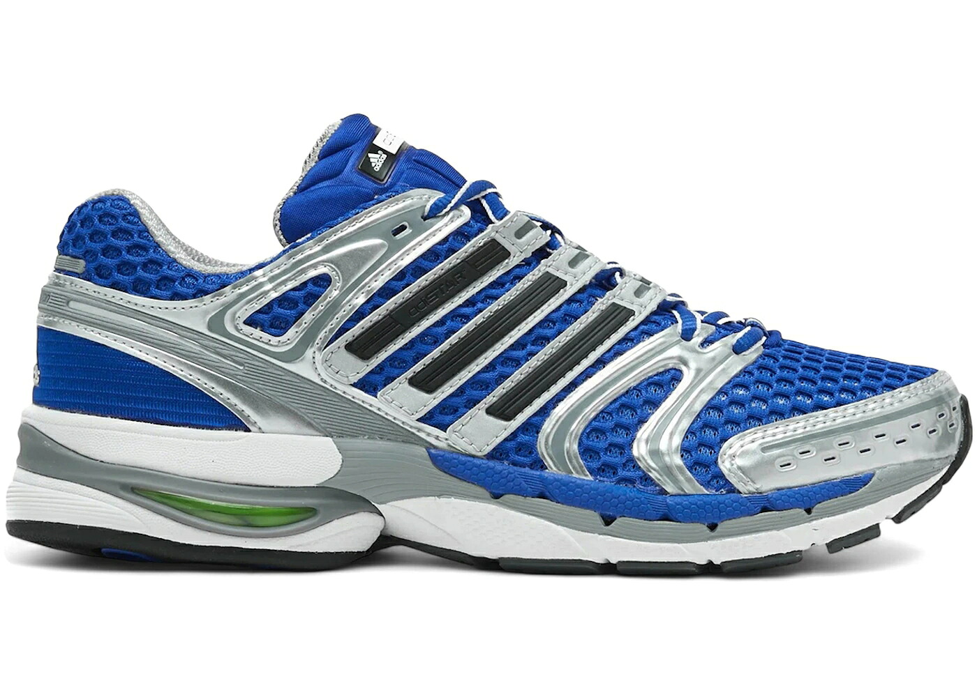 アディダス 青み 青色 しろがね色 しろがね色 スニーカー メンズ ADIDAS ADISTAR CONTROL 5 ROYAL BLUE SILVER METALLIC / ROYAL BLUE SILVER METALLIC CLOUD
