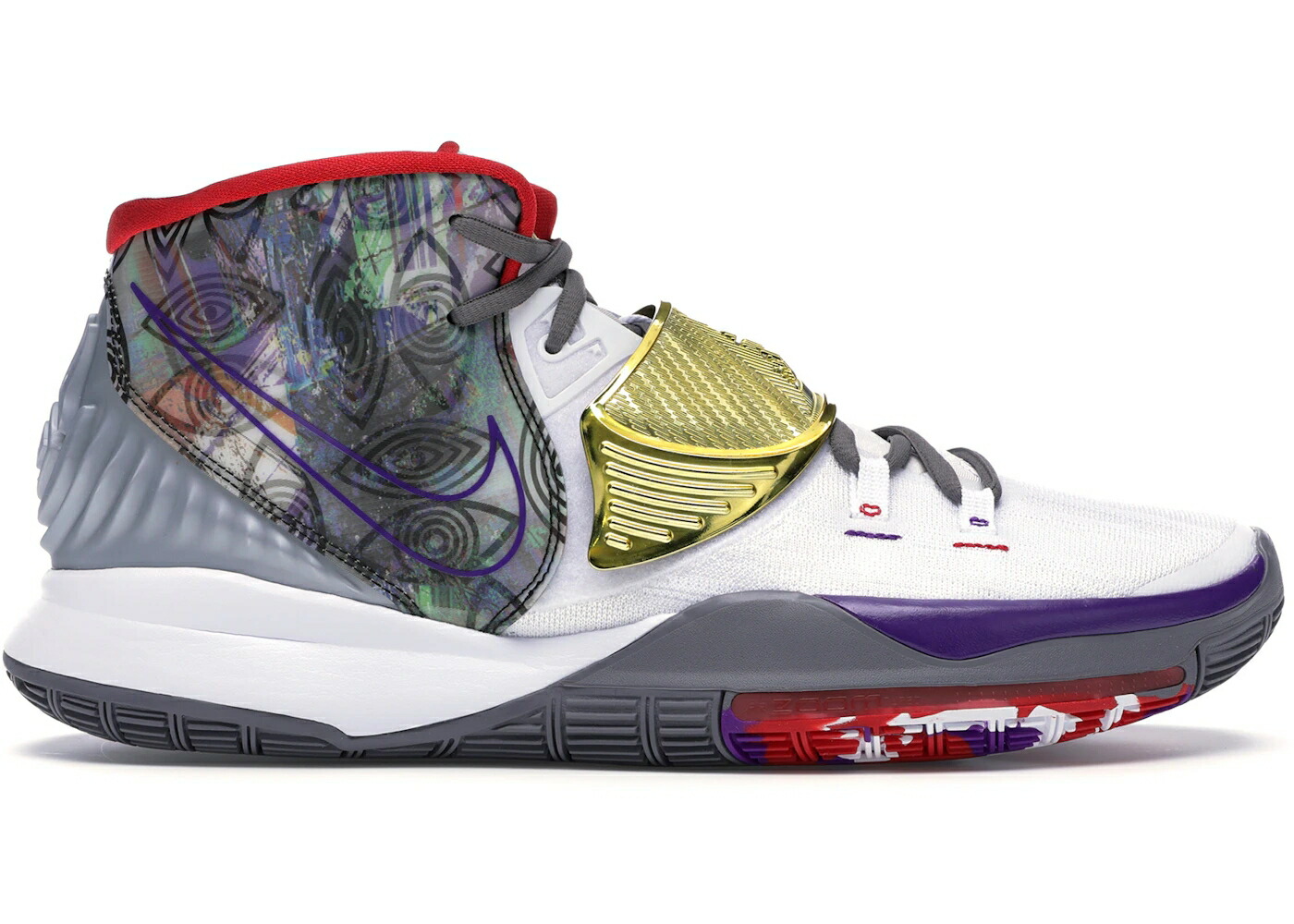 ナイキ カイリー コレクション ヒューストン スニーカー メンズ NIKE KYRIE 6 PREHEAT COLLECTION HOUSTON / MULTI COLOR MULTI COLOR
