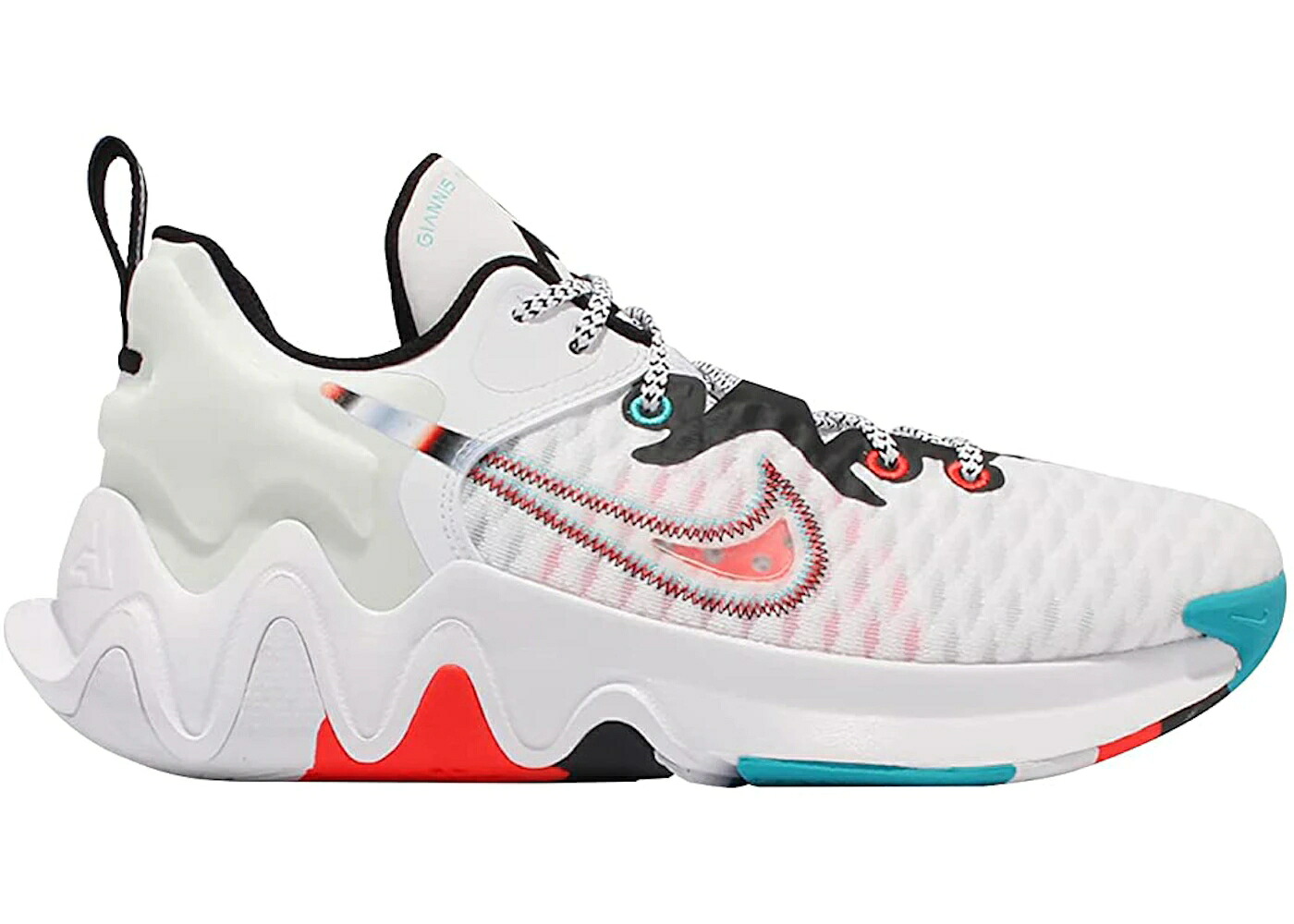 ナイキ アクア 生新しい 白いこと 白いこと クリムゾン スニーカー メンズ NIKE GIANNIS IMMORTALITY AQUA FRESH / WHITE AQUA FRESH HYPER CRIMSON