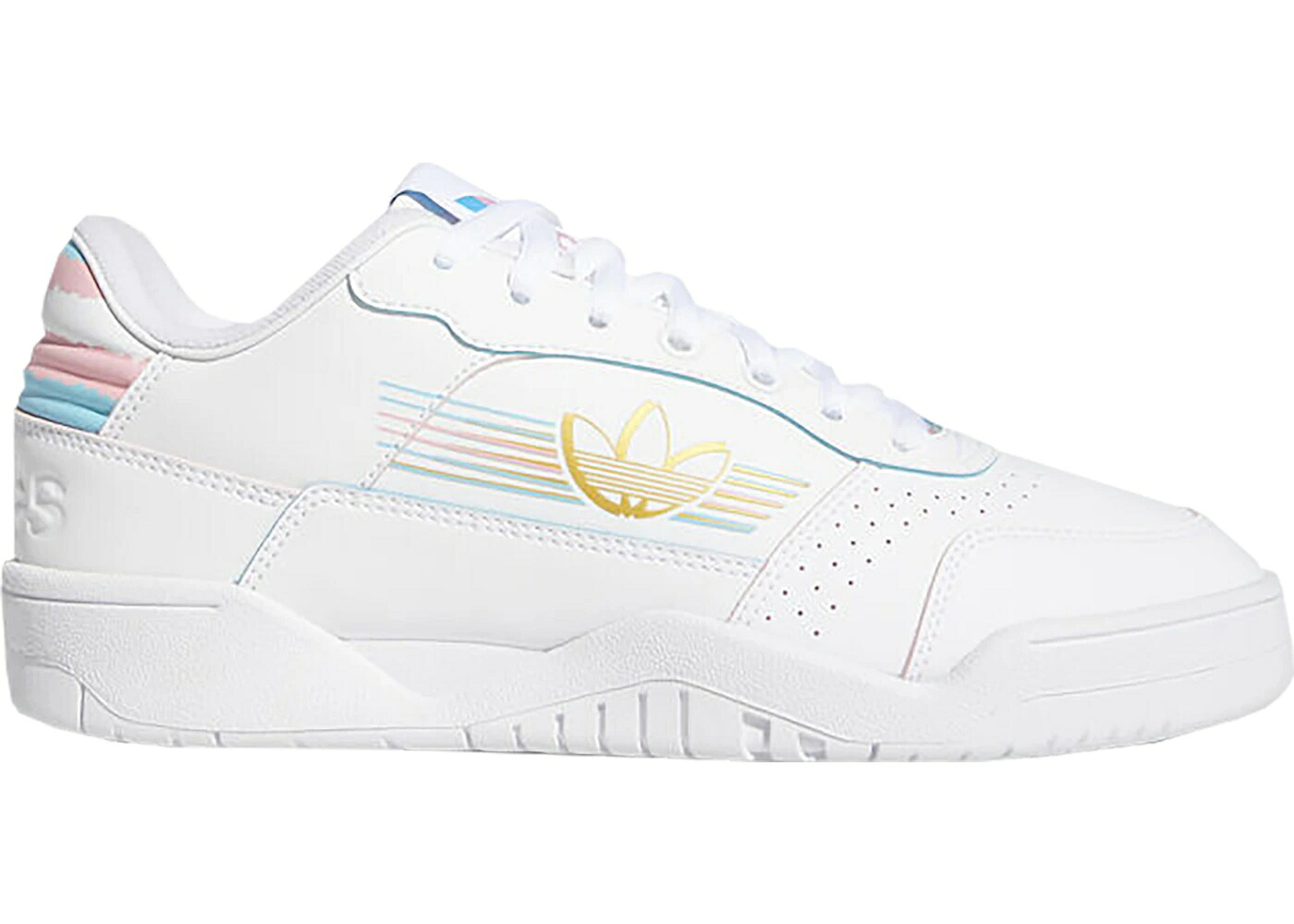アディダス 白色 ホワイト スニーカー メンズ ADIDAS CARERRA LOW PRIDE (2020) / FOOTWEAR WHITE FOOTWEAR WHITE