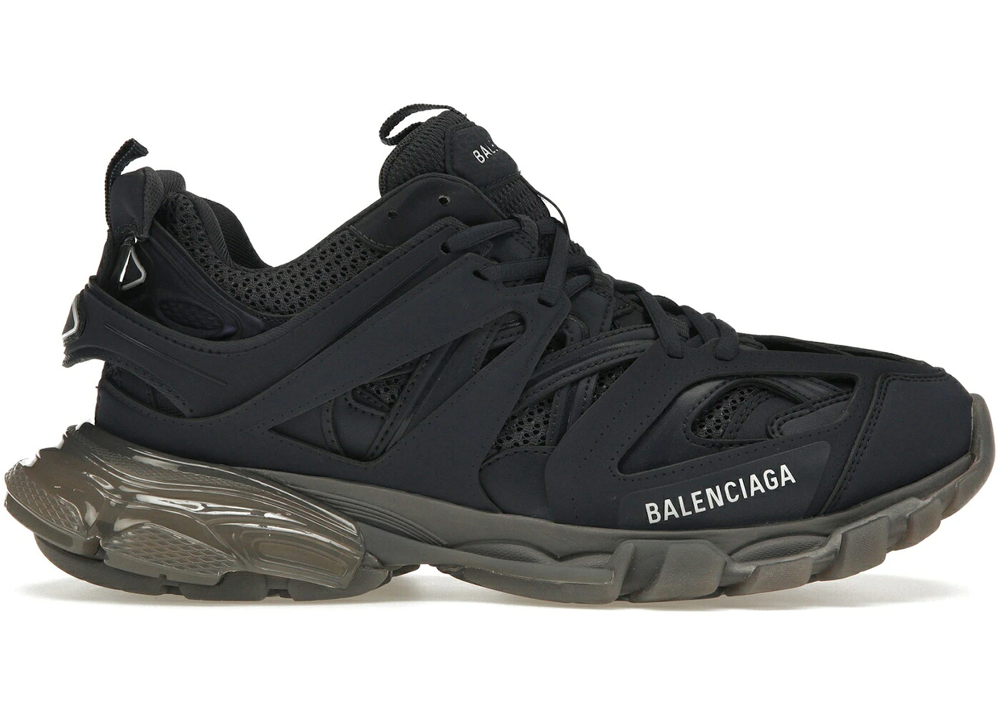 バレンシアガ トラック 紺色 ネイビー 灰色 グレー スニーカー メンズ BALENCIAGA TRACK CLEAR SOLE NAVY GREY / NAVY GREY