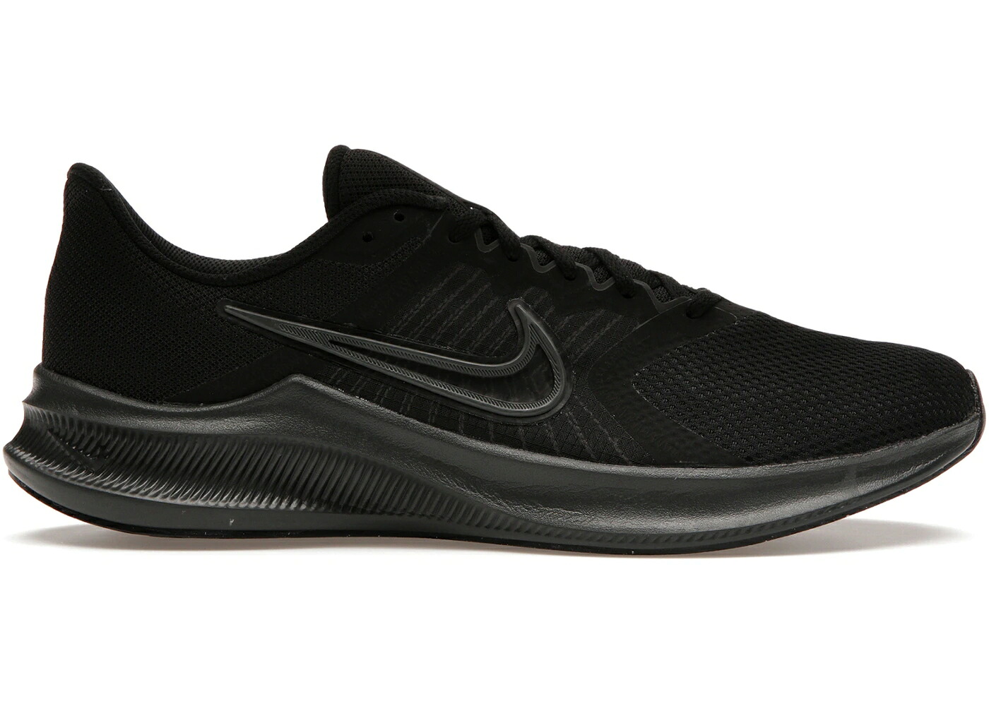 ナイキ 黒いこと 黒いこと 薄墨色 薄墨色 スニーカー メンズ NIKE DOWNSHIFTER 11 BLACK SMOKE GREY / BLACK LIGHT SMOKE GREY DARK