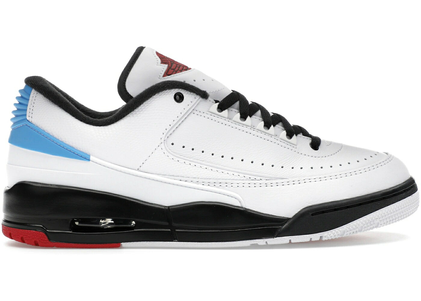 ナイキ ジョーダン シカゴ 白色 ホワイト 黒色 ブラック 青色 ブルー スニーカー メンズ JORDAN 2/3 UNC TO CHICAGO / WHITE BLACK UNIVERSITY BLUE