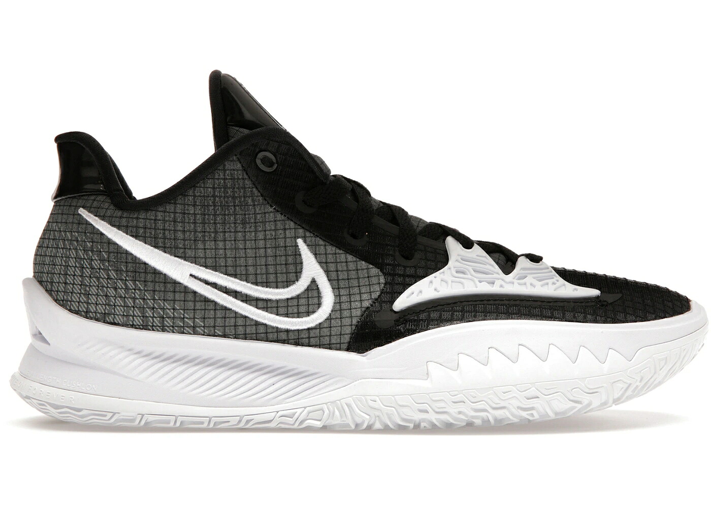 ナイキ カイリー 黒いこと 黒いこと 白いこと 白いこと スニーカー メンズ NIKE KYRIE 4 LOW 結核症 BLACK WHITE / BLACK WHITE BLACK