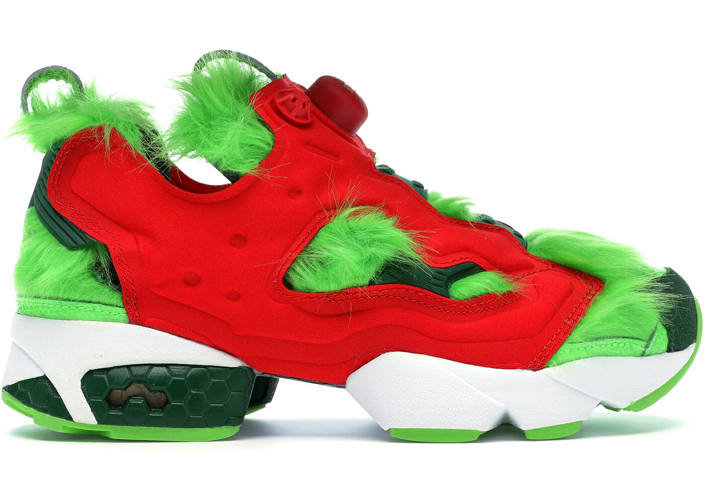 リーボック 緑 緑であること インスタポンプフューリー スニーカー メンズ REEBOK INSTAPUMP FURY GRINCH / SEMI SOLAR GREEN SCARLET PINE