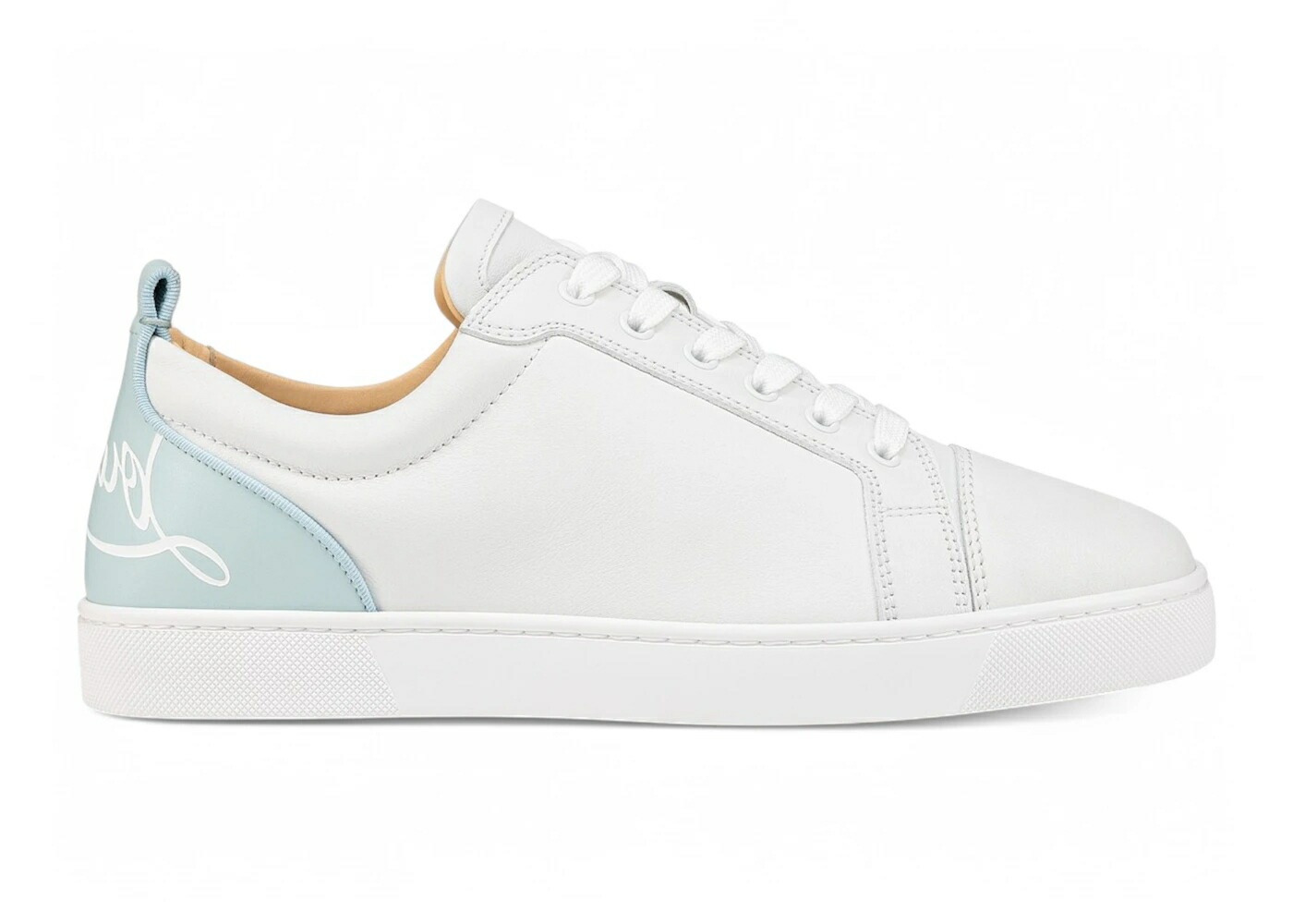 クリスチャンルブタン 白色 ホワイト スニーカー メンズ CHRISTIAN LOUBOUTIN CHRISTIAN LOUBOUTIN FUN LOUIS JUNIOR FLAT WHITE ICEBERG / WHITE ICEBERG