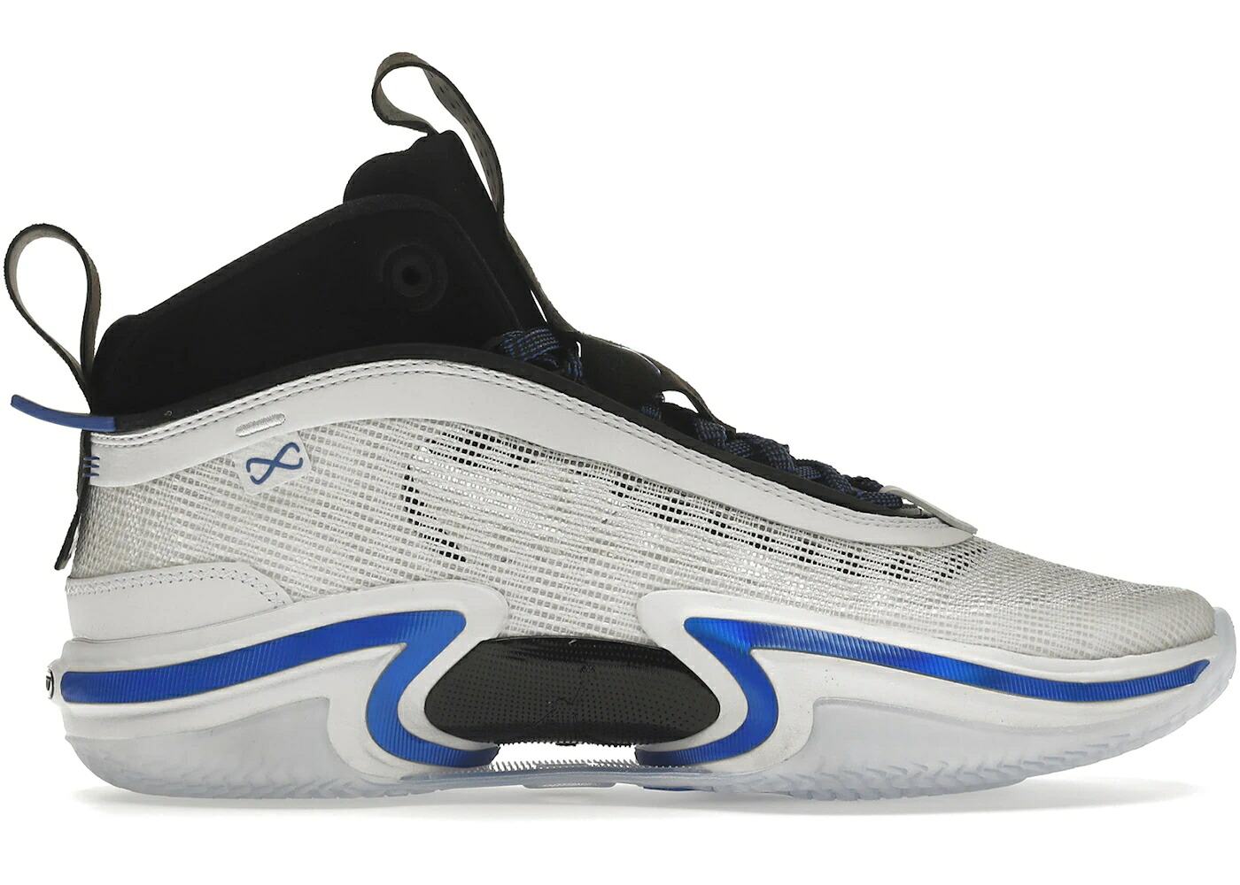 ナイキ ジョーダン 青味 青み 白いこと 白いこと 黒いこと 黒いこと スニーカー メンズ JORDAN 36 SPORT BLUE (CLEAR SOLE) / WHITE SPORT BLUE BLACK