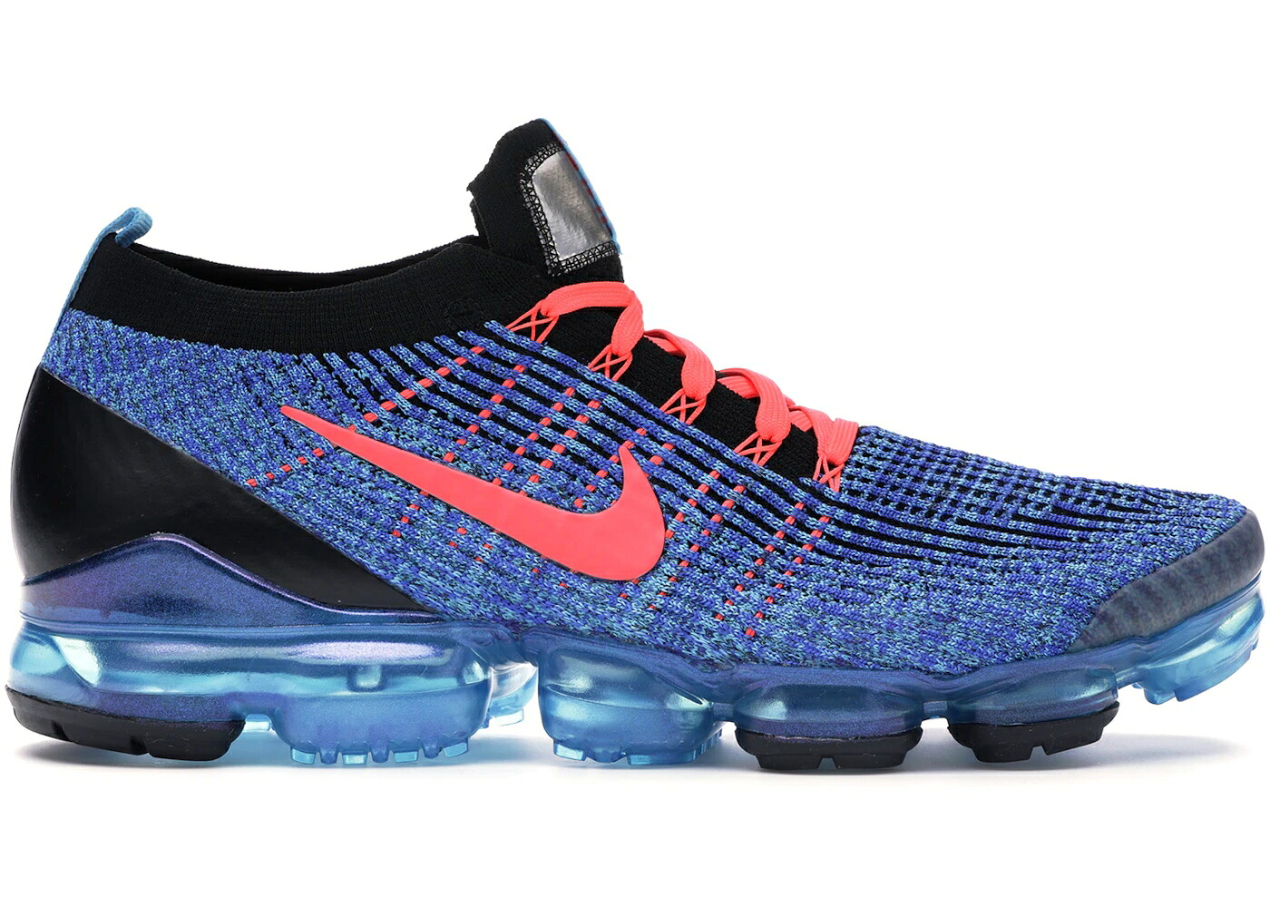 ナイキ フライニット 青色 ブルー クリムゾン エアヴェイパーマックス スニーカー メンズ NIKE AIR VAPORMAX FLYKNIT 3 BLUE FURY / BLUE FURY FLASH CRIMSON RACER