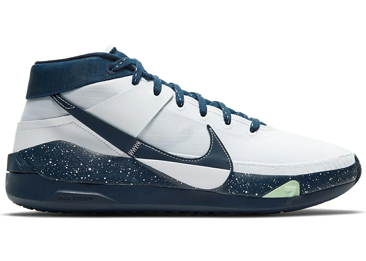ナイキ サーティーン チーム 白色 ホワイト 紺色 ネイビー カレッジ スニーカー メンズ NIKE KD 13 TEAM WHITE NAVY / COLLEGE NAVY WHITE WHITE|スニケス