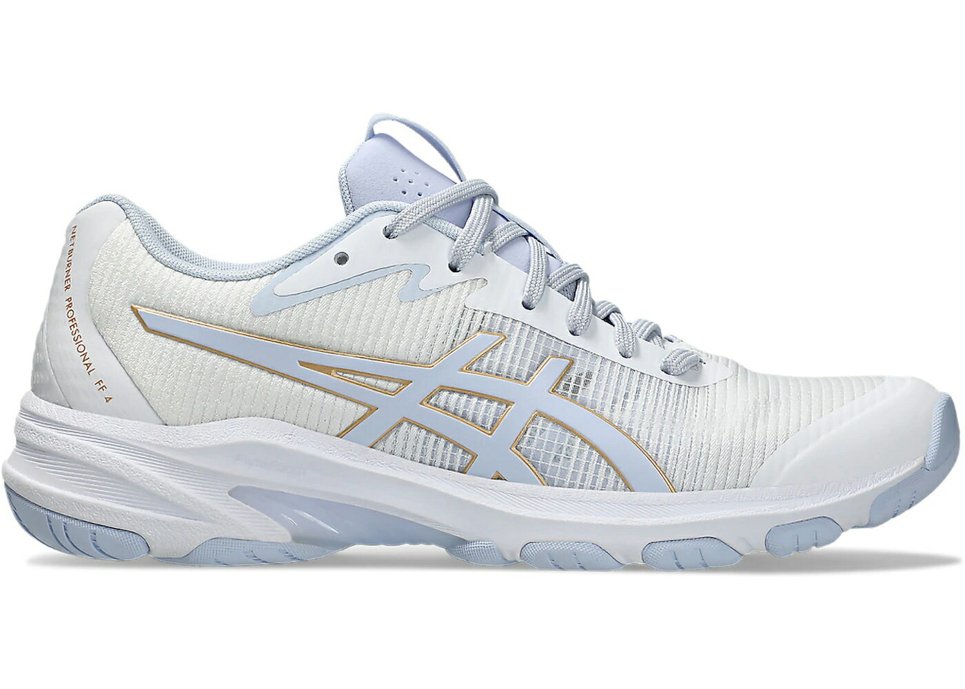 アシックス 白いこと 白いこと 青味 青み WOMEN\u0027S スニーカー レディース ASICS NETBURNER PROFESSIONAL FF 4 WHITE BLUE FADE (WOMEN\u0027S) / WHITE BLUE FADE