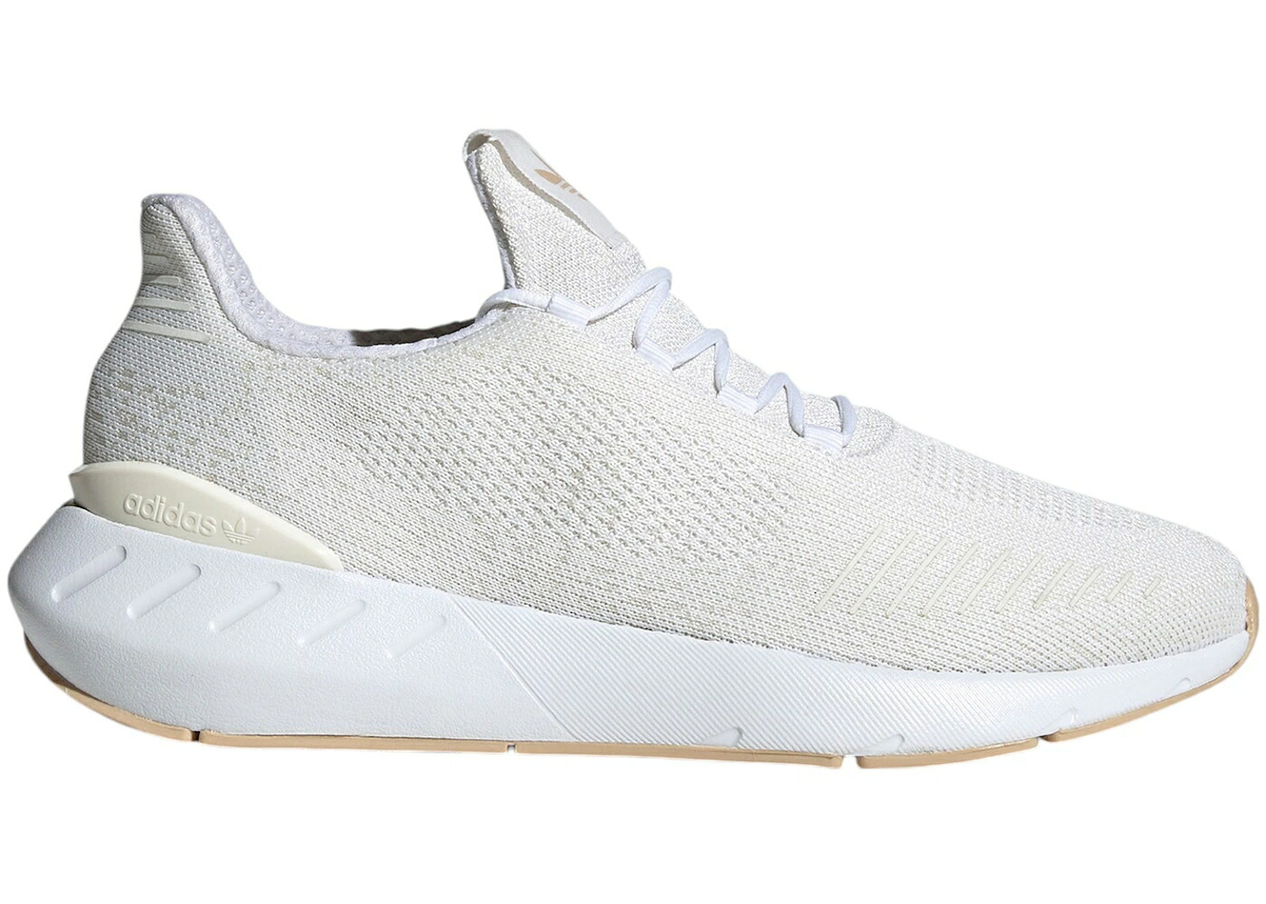 アディダス ラン 白色 ホワイト クリーム マジック ベージュ スニーカー メンズ ADIDAS SWIFT RUN 22 CLOUD WHITE CREAM MAGIC BEIGE / CLOUD WHITE CREAM WHITE MAGIC