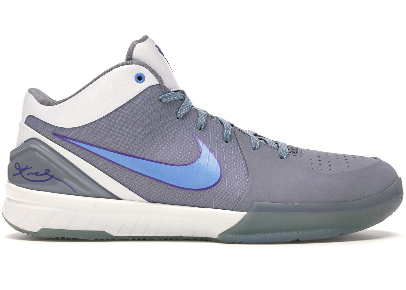ナイキ コービー ステルス 青碧 青色 白いこと 白いこと スニーカー メンズ NIKE KOBE 4 MPLS / STEALTH UNIVERSITY BLUE WHITE 靴-スニーカー