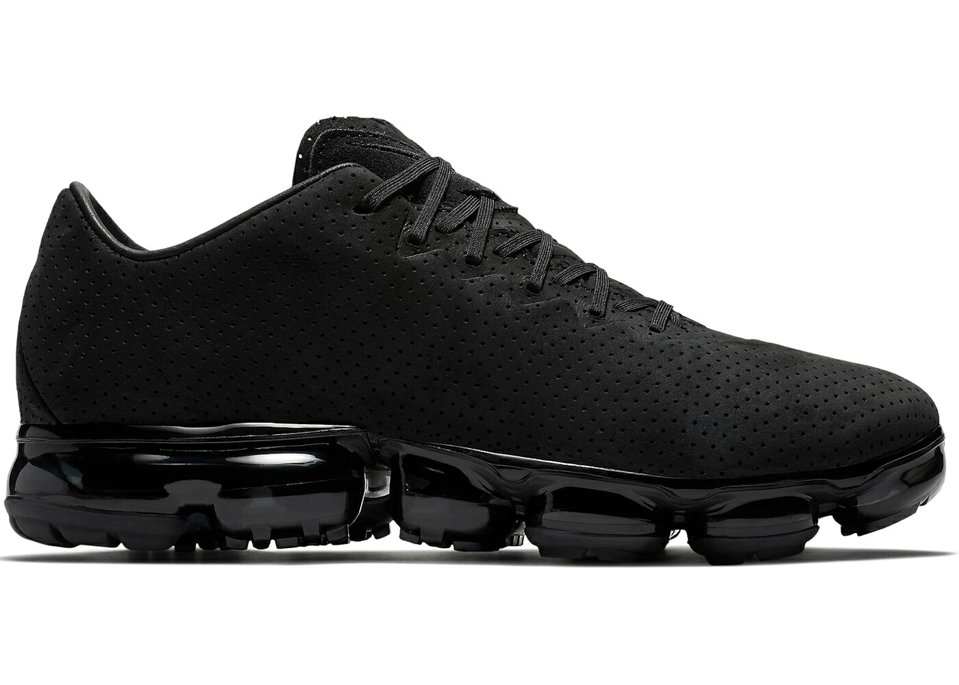 ナイキ なめし革 黒いこと 黒いこと しろがね色 しろがね色 エアヴェイパーマックス スニーカー メンズ NIKE AIR VAPORMAX LEATHER TRIPLE BLACK / BLACK METALLIC SILVER BLACK